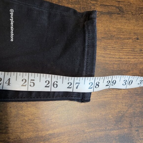 American Eagle Jeans 6 R Curvy Highest Rise Jegging Next Level Stretch Black - Picture 10 of 12